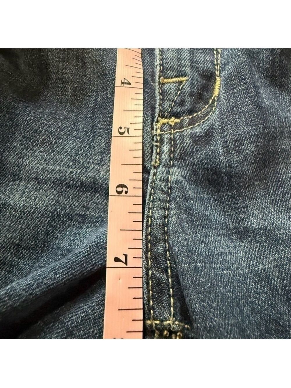 🎸🔥 ROCK & REPUBLIC Berlin Skinny Jeans | Low Rise | Size 0 - Picture 11 of 14